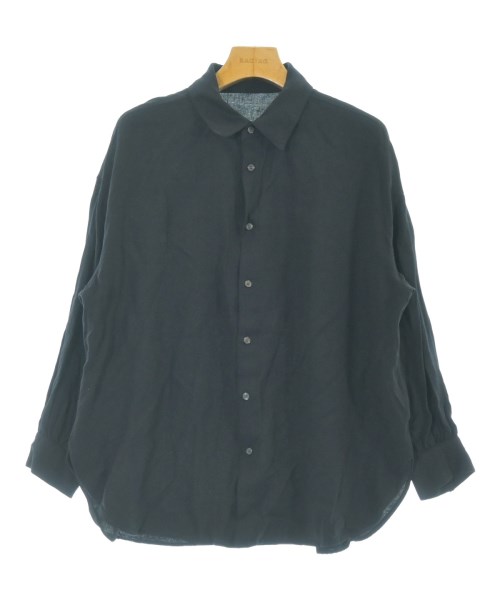 ROPE Picnic(ロペ　ピクニック)カジュアルシャツ 黒 サイズ:38(M位)/2200663093199