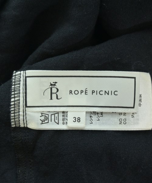 ROPE Picnic（ロペ　ピクニック）カジュアルシャツ 黒 サイズ:38(M位) レディース/2200663093199