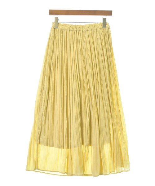ROPE Picnic（ロペ　ピクニック）ロング・マキシ丈スカート 黄 サイズ:38(M位) レディース/2200667948020
