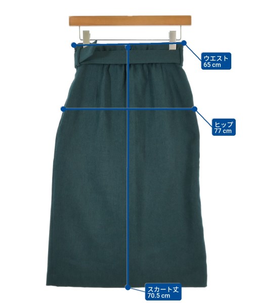 ROPE Picnic（ロペ　ピクニック）ロング・マキシ丈スカート 緑 サイズ:38(M位) レディース/2200671897017