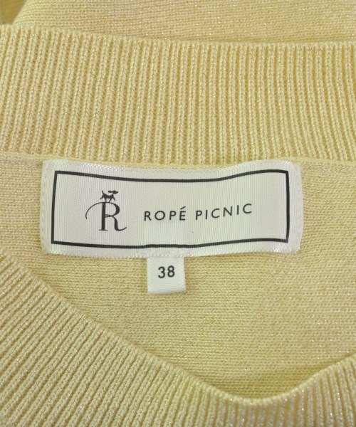 ROPE Picnic（ロペ　ピクニック）ニット・セーター 黄 サイズ:38(M位) レディース/2200727750020