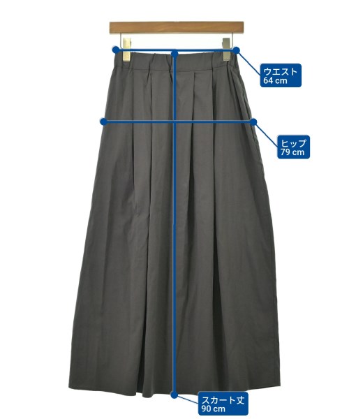 ROPE Picnic（ロペ　ピクニック）ロング・マキシ丈スカート グレー サイズ:38(M位) レディース/2200679730262
