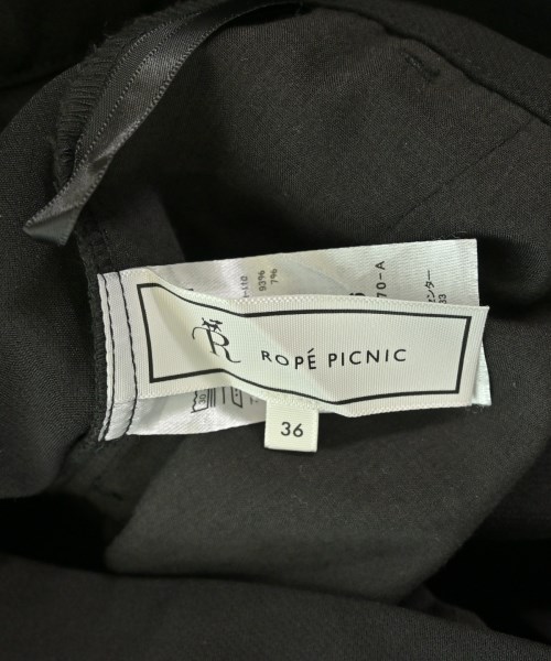 ROPE Picnic（ロペ　ピクニック）スラックス 黒 サイズ:36(S位) レディース/2200683749045