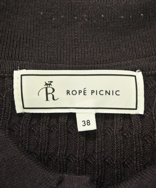 ROPE Picnic（ロペ　ピクニック）ニット・セーター 茶 サイズ:38(M位) レディース/2200685229064
