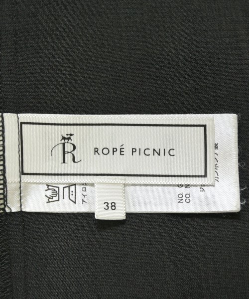 ROPE Picnic（ロペ　ピクニック）ノーカラージャケット 黒 サイズ:38(M位) レディース/2200683125023