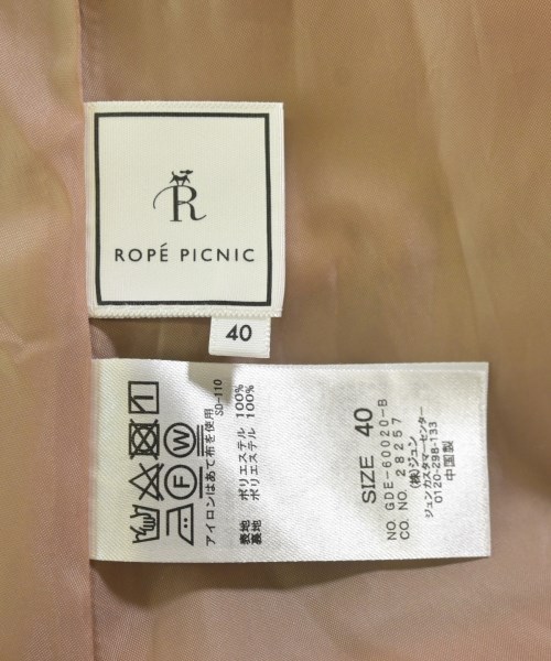 ROPE Picnic（ロペ　ピクニック）ワンピース ベージュ サイズ:40(M位) レディース/2200685614020