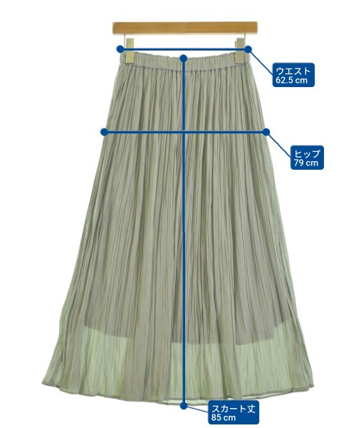 ROPE Picnic（ロペ　ピクニック）ロング・マキシ丈スカート 緑 サイズ:38T(M位) レディース/2200690097146