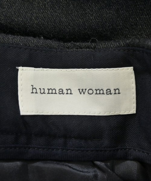 HUMAN WOMAN（ヒューマン　ウーマン）クロップドパンツ グレー サイズ:M レディース/2200620493024