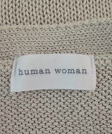 HUMAN WOMAN（ヒューマン　ウーマン）カーディガン ベージュ サイズ:L レディース/2200620493055