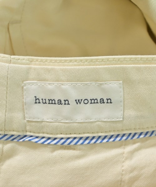 HUMAN WOMAN（ヒューマン　ウーマン）カーゴパンツ 白 サイズ:M レディース/2200637628013