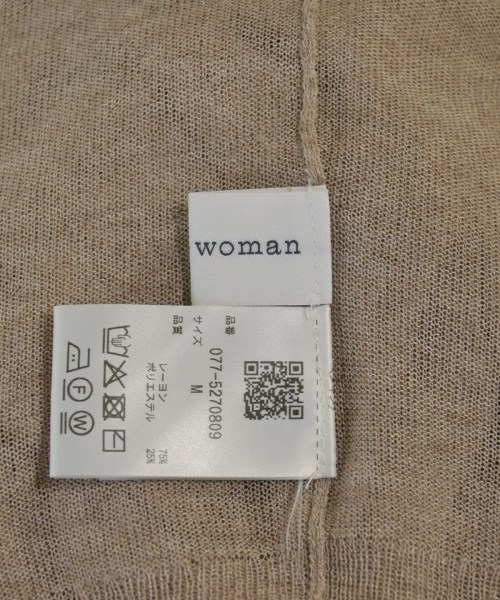 HUMAN WOMAN（ヒューマン　ウーマン）ニット・セーター ベージュ サイズ:M レディース/2200637628020