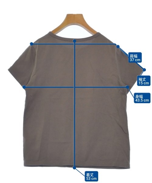 HUMAN WOMAN（ヒューマン　ウーマン）Tシャツ・カットソー グレー サイズ:M レディース/2200637628037