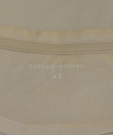 HUMAN WOMAN（ヒューマン　ウーマン）Tシャツ・カットソー ベージュ サイズ:3(L位) レディース/2200637628075
