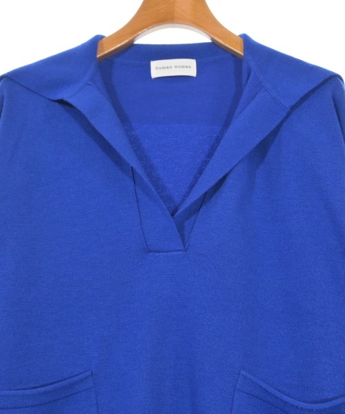 HUMAN WOMAN（ヒューマン　ウーマン）ニット・セーター 青 サイズ:M レディース/2200638221022