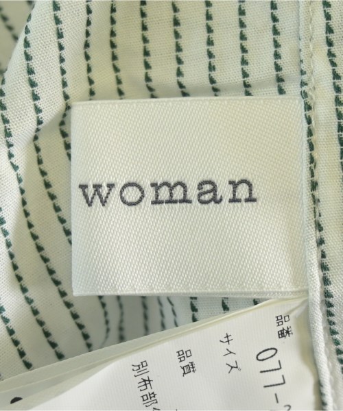 HUMAN WOMAN（ヒューマン　ウーマン）カジュアルシャツ 白 サイズ:S レディース/2200624016076