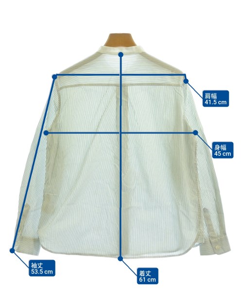 HUMAN WOMAN（ヒューマン　ウーマン）カジュアルシャツ 白 サイズ:S レディース/2200624016076