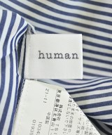 HUMAN WOMAN（ヒューマン　ウーマン）ブラウス 紺 サイズ:S レディース/2200630053232