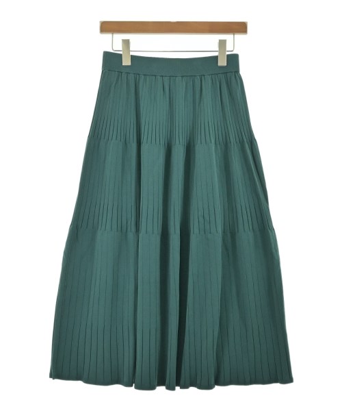 HUMAN WOMAN（ヒューマン　ウーマン）ロング・マキシ丈スカート 緑 サイズ:M レディース/2200642719362