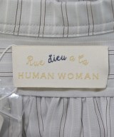 HUMAN WOMAN（ヒューマン　ウーマン）カジュアルシャツ グレー サイズ:M レディース/2200642719416