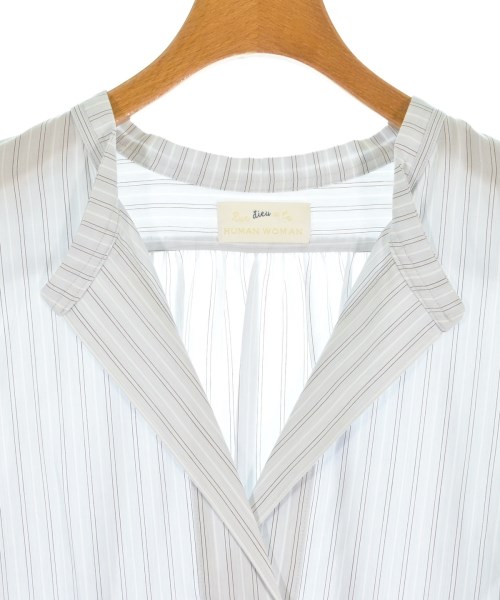 HUMAN WOMAN（ヒューマン　ウーマン）カジュアルシャツ グレー サイズ:M レディース/2200642719423