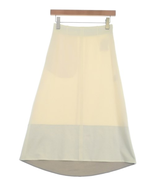 HUMAN WOMAN(ヒューマン　ウーマン)ロング・マキシ丈スカート 白 サイズ:S/2200642719461