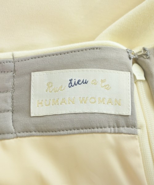 HUMAN WOMAN（ヒューマン　ウーマン）ロング・マキシ丈スカート 白 サイズ:S レディース/2200642719461