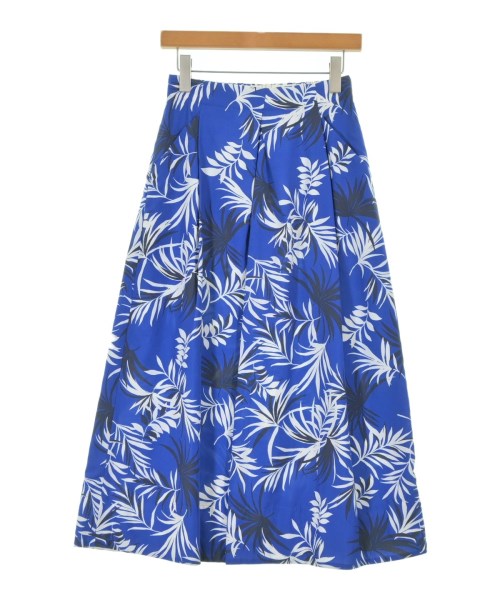 HUMAN WOMAN(ヒューマン　ウーマン)ロング・マキシ丈スカート 青 サイズ:M/2200642719522