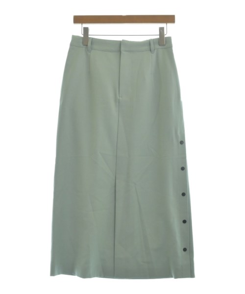 HUMAN WOMAN(ヒューマン　ウーマン)ロング・マキシ丈スカート 緑 サイズ:M/2200642719874