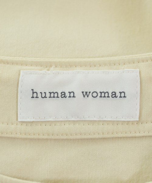 HUMAN WOMAN（ヒューマン　ウーマン）ワンピース 白 サイズ:M レディース/2200642720061