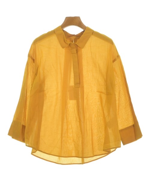 HUMAN WOMAN(ヒューマン　ウーマン)ブラウス 黄 サイズ:M/2200642720269