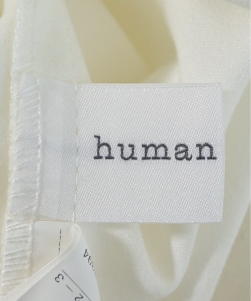 HUMAN WOMAN（ヒューマン　ウーマン）ブラウス 白 サイズ:M レディース/2200642720283