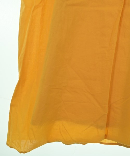 HUMAN WOMAN（ヒューマン　ウーマン）シャツワンピース 黄 サイズ:M レディース/2200642720320