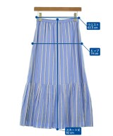 HUMAN WOMAN（ヒューマン　ウーマン）ロング・マキシ丈スカート 青 サイズ:S レディース/2200642720351