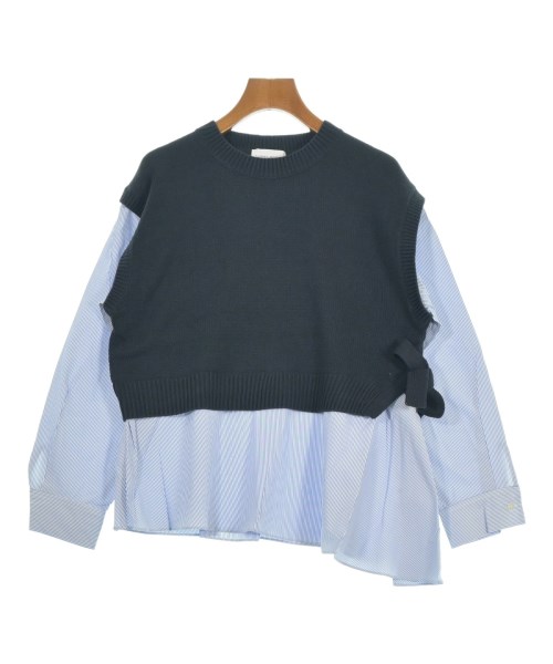 HUMAN WOMAN(ヒューマン　ウーマン)ニット・セーター 紺 サイズ:M/2200642720436