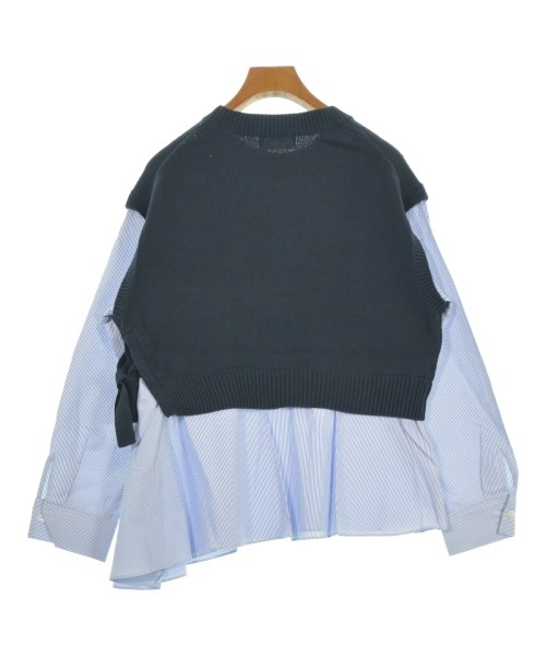 HUMAN WOMAN（ヒューマン　ウーマン）ニット・セーター 紺 サイズ:M レディース/2200642720443