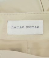 HUMAN WOMAN（ヒューマン　ウーマン）ワンピース ベージュ サイズ:M レディース/2200642720542