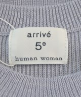 HUMAN WOMAN（ヒューマン　ウーマン）ニット・セーター 紫 サイズ:M レディース/2200642720733