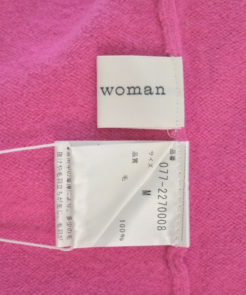 HUMAN WOMAN（ヒューマン　ウーマン）カーディガン ピンク サイズ:M レディース/2200642720757