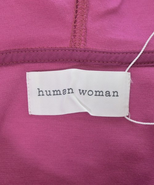 HUMAN WOMAN（ヒューマン　ウーマン）パーカー ピンク サイズ:M レディース/2200642720764