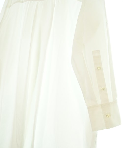 HUMAN WOMAN（ヒューマン　ウーマン）シャツワンピース 白 サイズ:M レディース/2200642721396