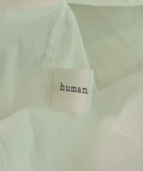 HUMAN WOMAN（ヒューマン　ウーマン）シャツワンピース 白 サイズ:M レディース/2200642721402