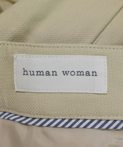 HUMAN WOMAN（ヒューマン　ウーマン）チノパン ベージュ サイズ:S レディース/2200642721549