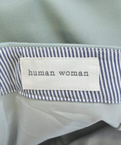 HUMAN WOMAN（ヒューマン　ウーマン）スラックス 青 サイズ:S レディース/2200642722119