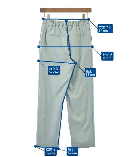 HUMAN WOMAN（ヒューマン　ウーマン）スラックス 青 サイズ:S レディース/2200642722119