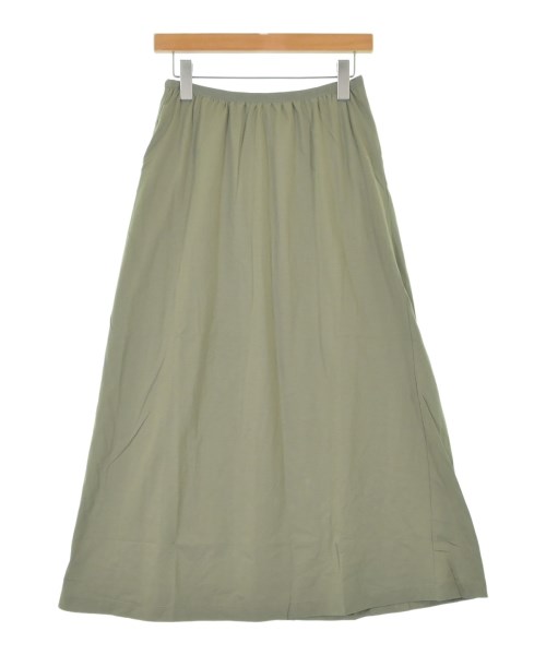 HUMAN WOMAN(ヒューマン　ウーマン)ロング・マキシ丈スカート カーキ サイズ:M/2200642722546