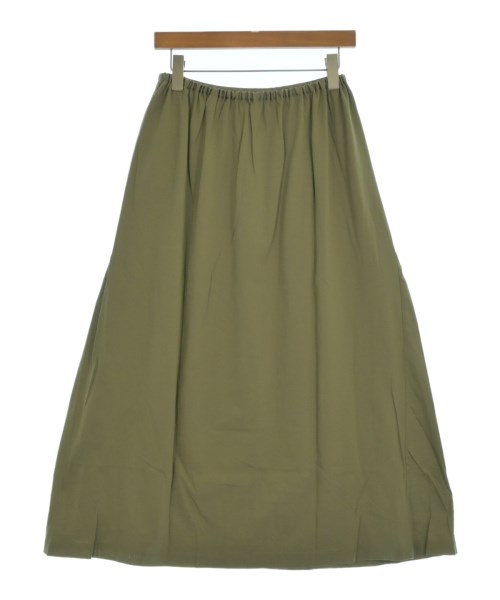 HUMAN WOMAN（ヒューマン　ウーマン）ロング・マキシ丈スカート カーキ サイズ:M レディース/2200642722706