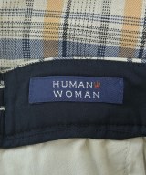 HUMAN WOMAN（ヒューマン　ウーマン）クロップドパンツ ベージュ サイズ:M レディース/2200642722966