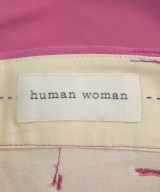 HUMAN WOMAN（ヒューマン　ウーマン）クロップドパンツ ピンク サイズ:M レディース/2200642723239