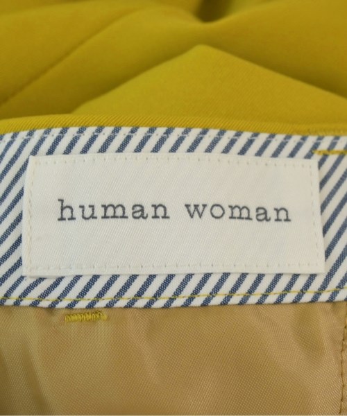 HUMAN WOMAN（ヒューマン　ウーマン）その他 黄 サイズ:SS(XS位) レディース/2200642723383