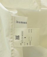 HUMAN WOMAN（ヒューマン　ウーマン）シャツワンピース 白 サイズ:M レディース/2200642723529
